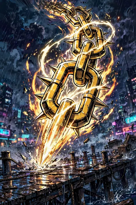 Meteor Chain tactic card art