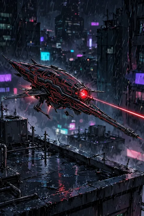 Needle Saint swarm drone